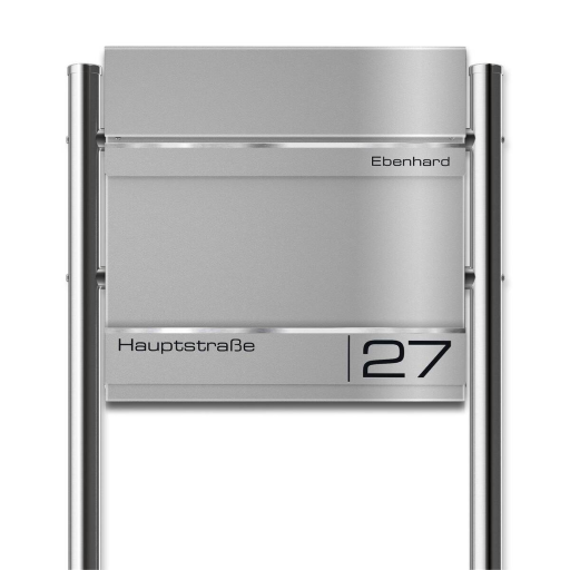 Metzler Briefkasten Hermann Standbriefkasten verschiedene Farben mit Gravur
