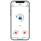 Ütopic Smartlock - Ihr Schlüssel zur modernen Sicherheit - Smartphonesteuerung - Fernzugriff - Fingerprint - Unterstützung für maximale Sicherheit