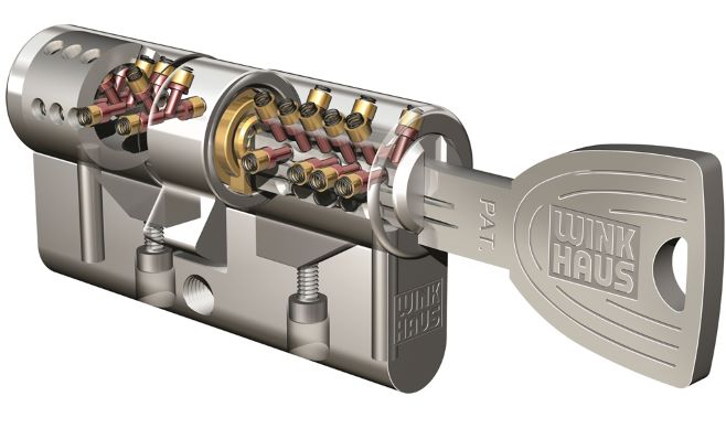 Winkhaus keyTec X-tra Profil-Vorhängeschloss