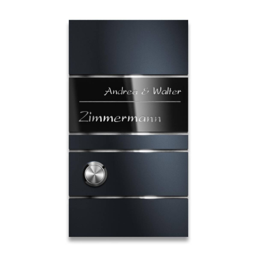 Metzler Funkklingel Ava Slim mit Gravur