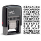 Trodat Printy 4822 Textstempel mit 12 verschiedenen Texten